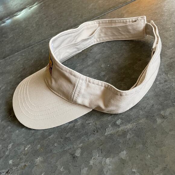 106.1 KISS FM Radio Music Station Dallas Fort Worth Texas Visor Hat Vintage Y2K - Picture 4 of 9